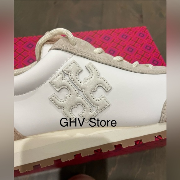 Tory Burch Vintage Nylon Training Sneaker Shoes - Picture 2 of 6